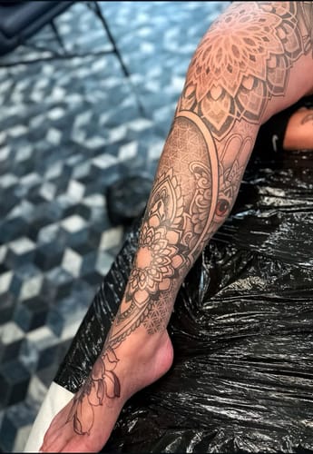 Customer photo review of TattooNumbx Numbing Cream (3 Pack)