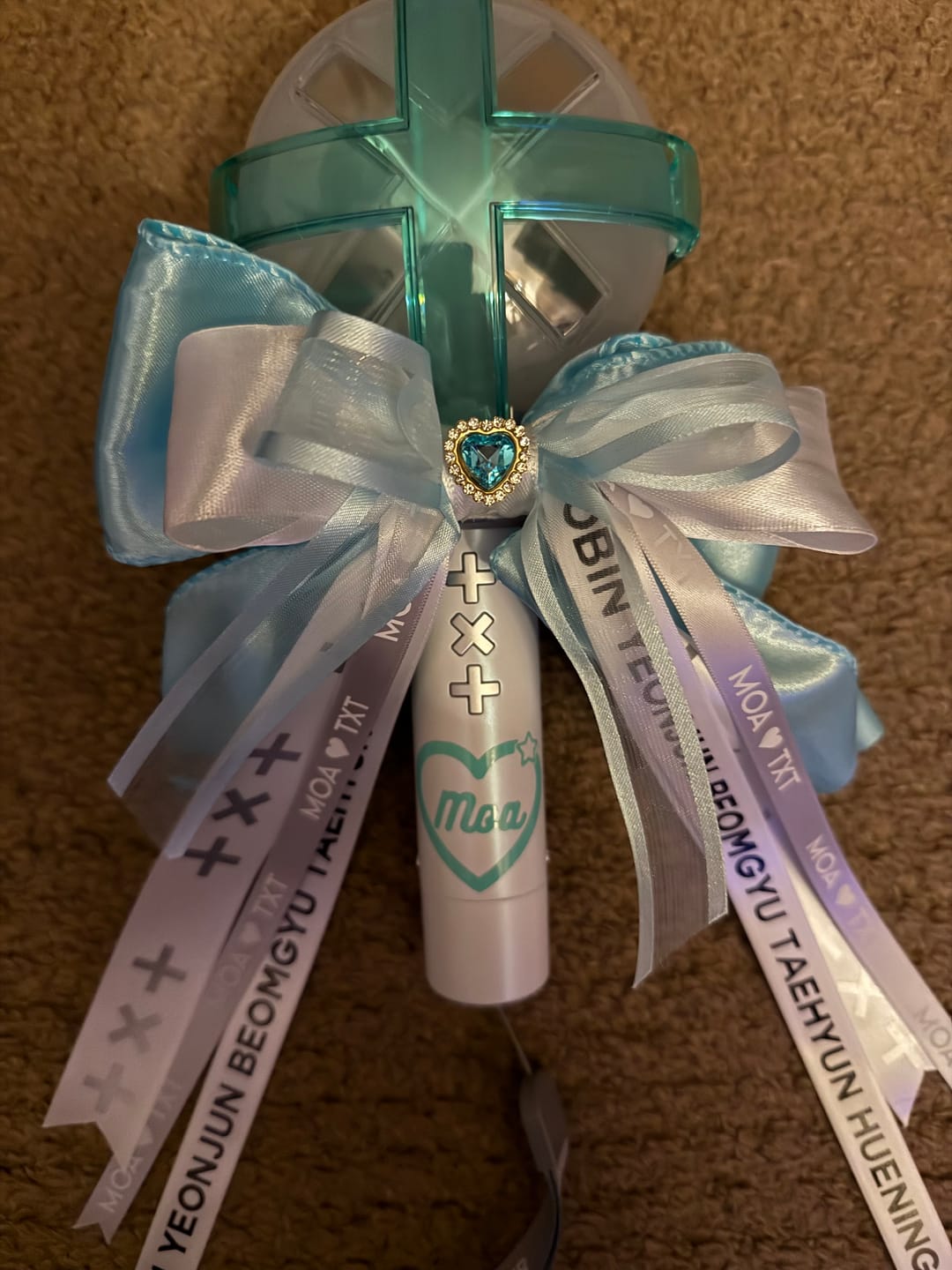 Customer photo review of TXT - OFFICIAL LIGHT STICK VER.2