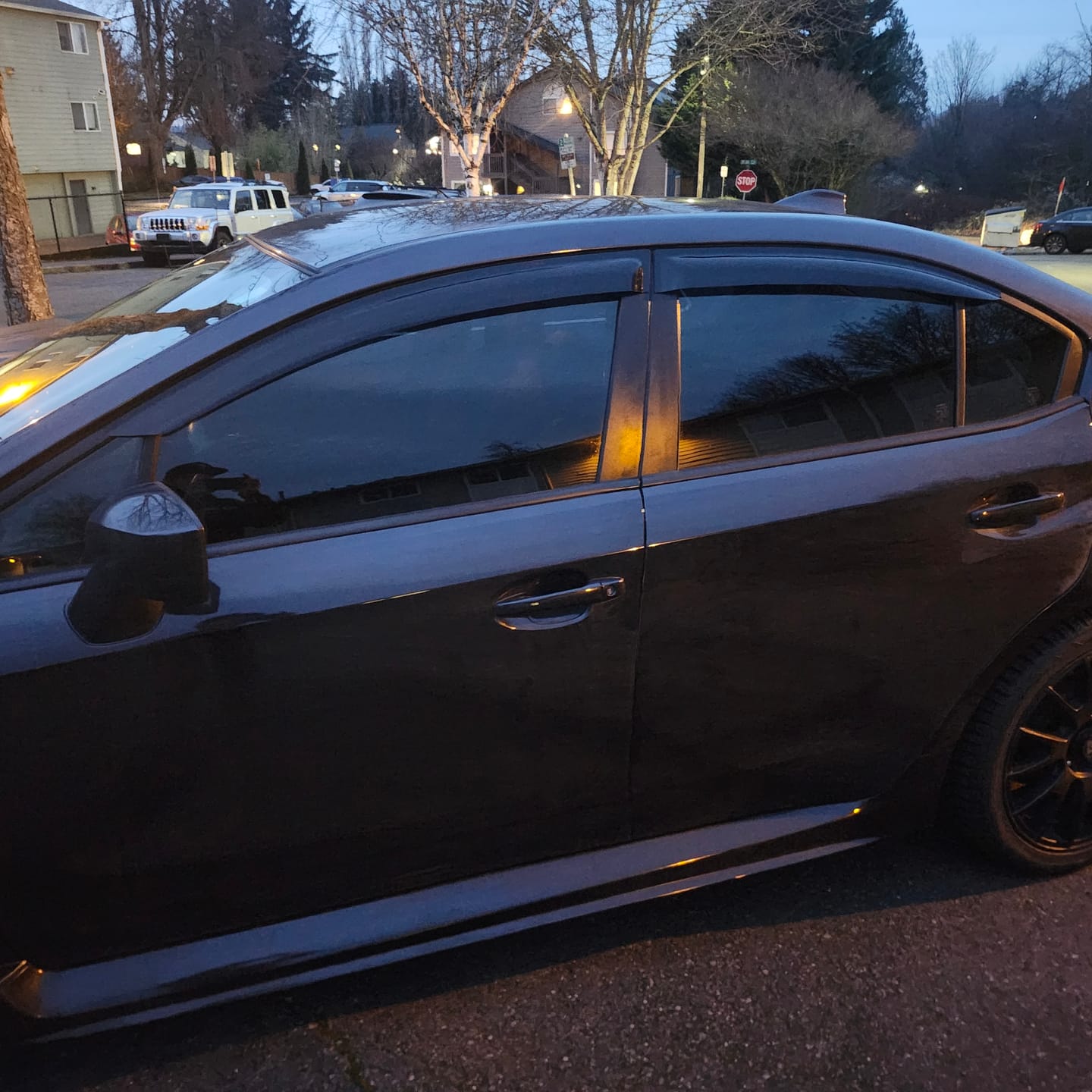 Customer photo review of Window Visors Sun/Rain Guards