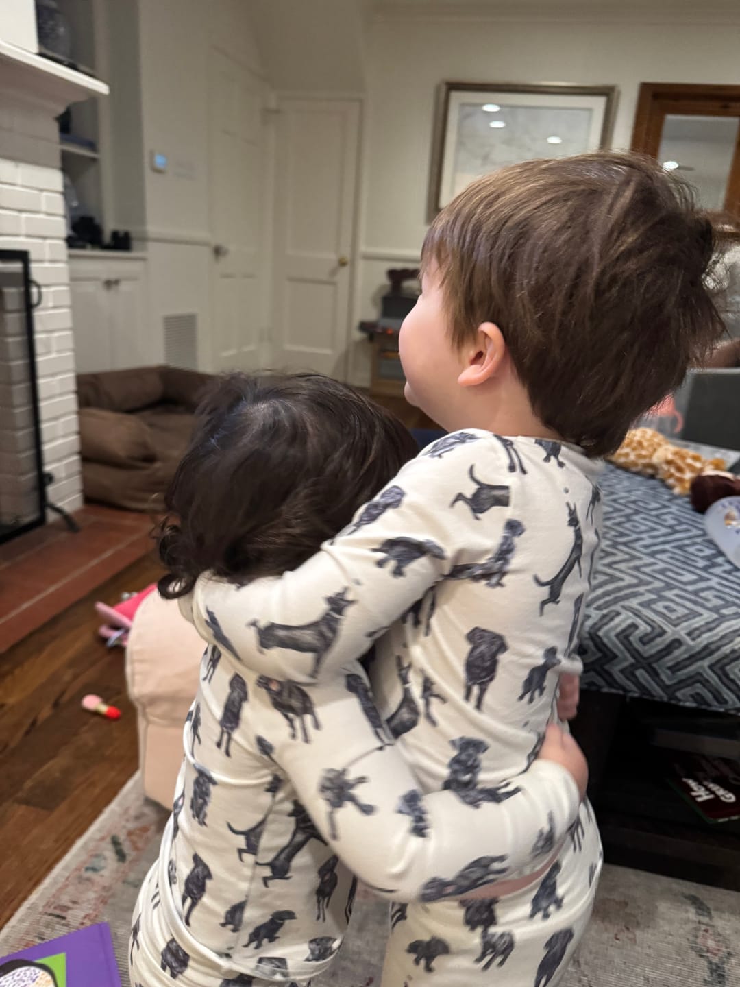 Customer photo review of Black Labs - Pajamas