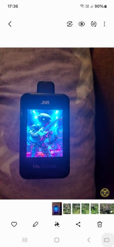 Customer photo review of JNR - MediaMax - 40K - Puff / Vape Jetable - 2% nicotine - Smart connect