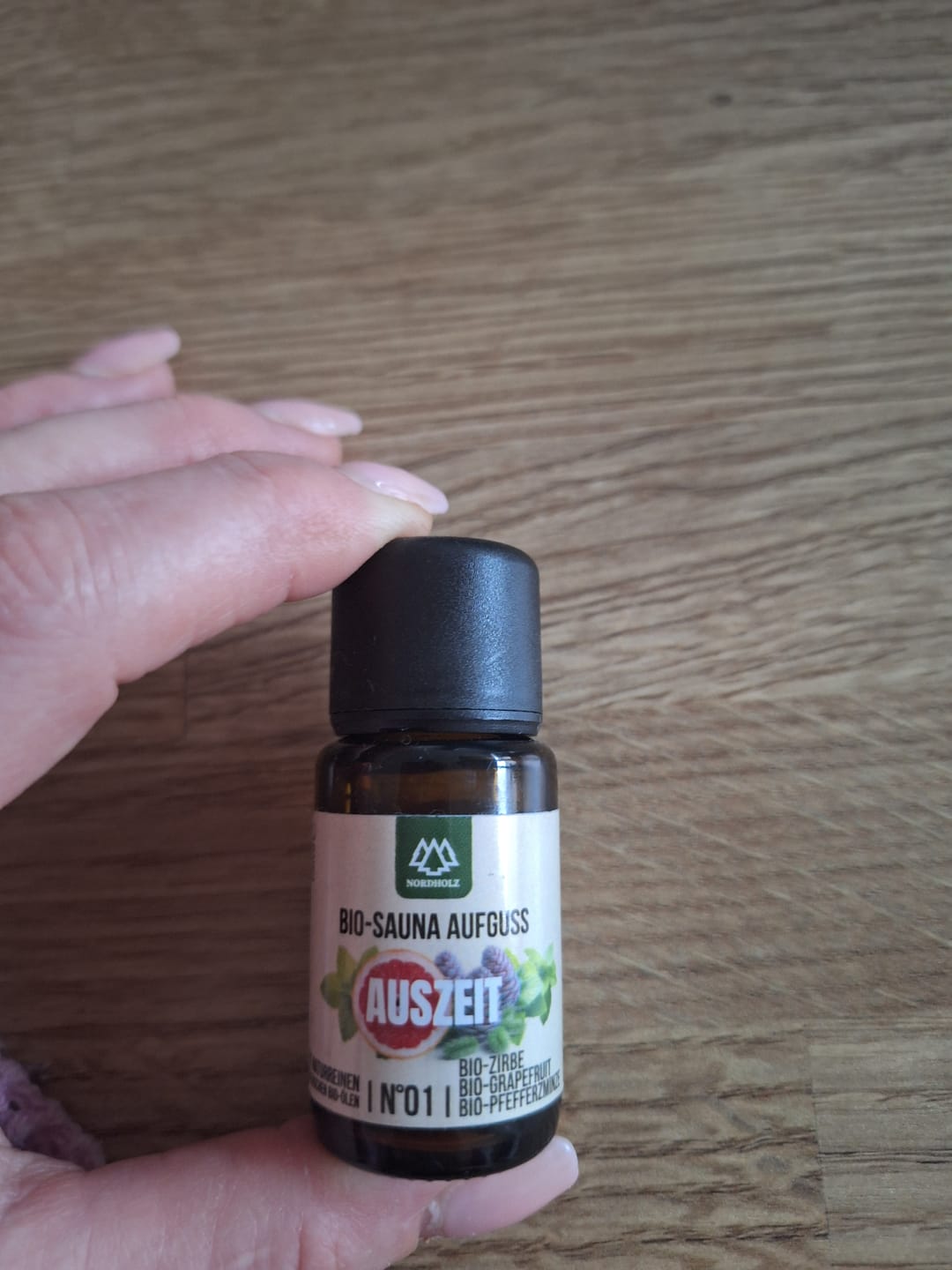 Customer photo review of Bio-Sauna Aufguss Konzentrat #1 Auszeit
