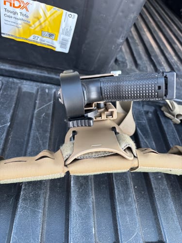 Customer photo review of Level 2 Duty Holster - Light Bearing