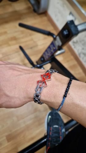 Customer photo review of BRAND OF SACRIFICE BRACELET