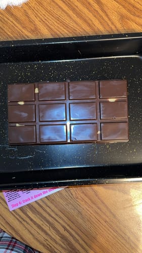 Customer photo review of Viral Pistachio Stuffed Bar Kit