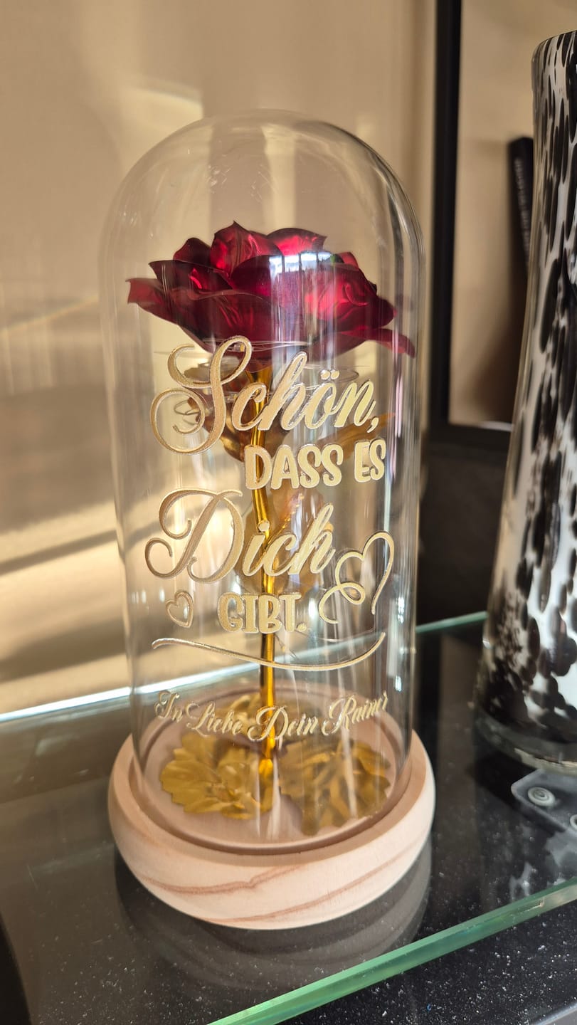 Customer photo review of Schön, dass es dich gibt - Familien-Goldene Rose