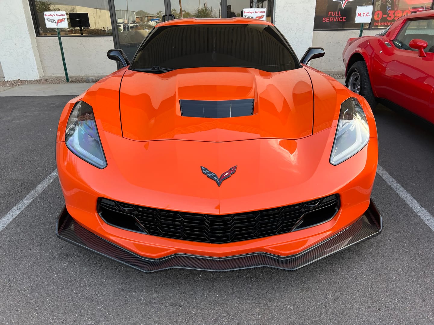 Customer photo review of Corvette C7 Stage 2.5 ZR1 Conversion Extended Front Splitter