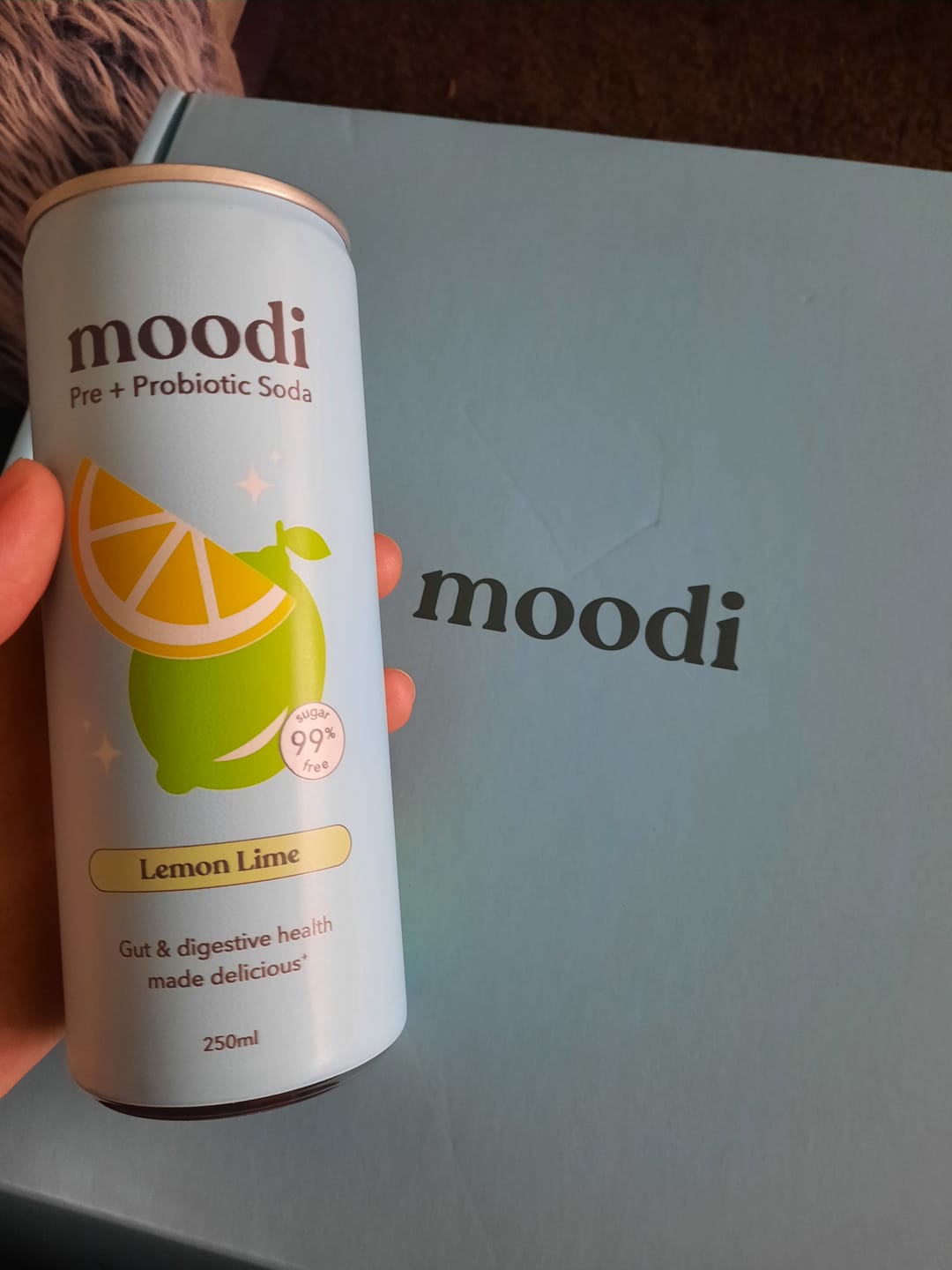 Customer photo review of Pre + Probiotic Soda