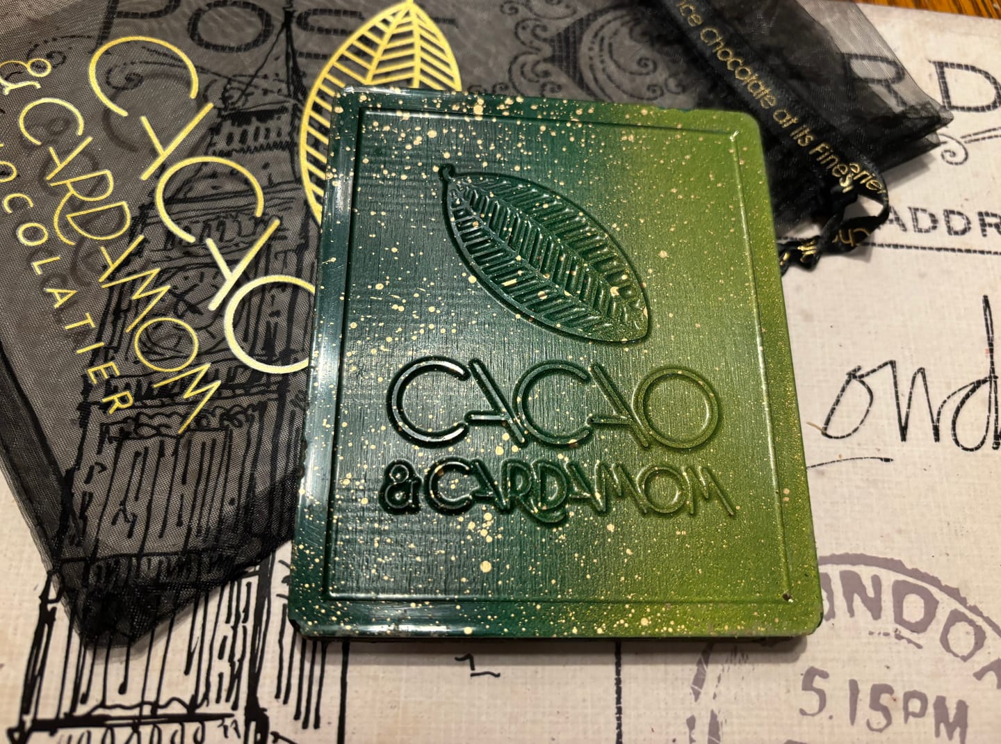 Customer photo review of Dubai Pistachio Knafe Artisan Bar