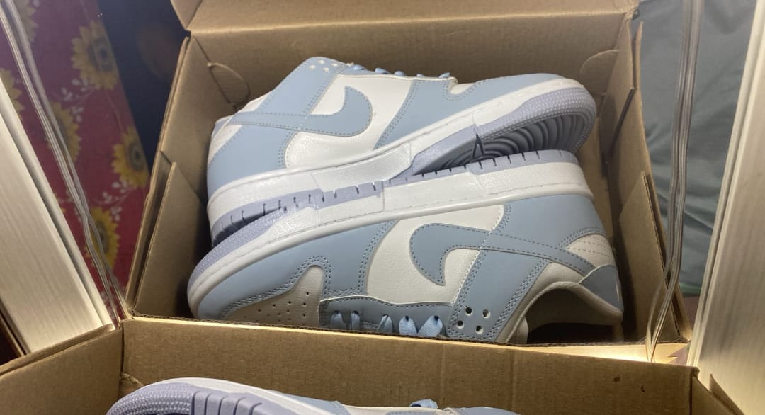Customer photo review of Tenis Dunk Niebla Blanco Niebla