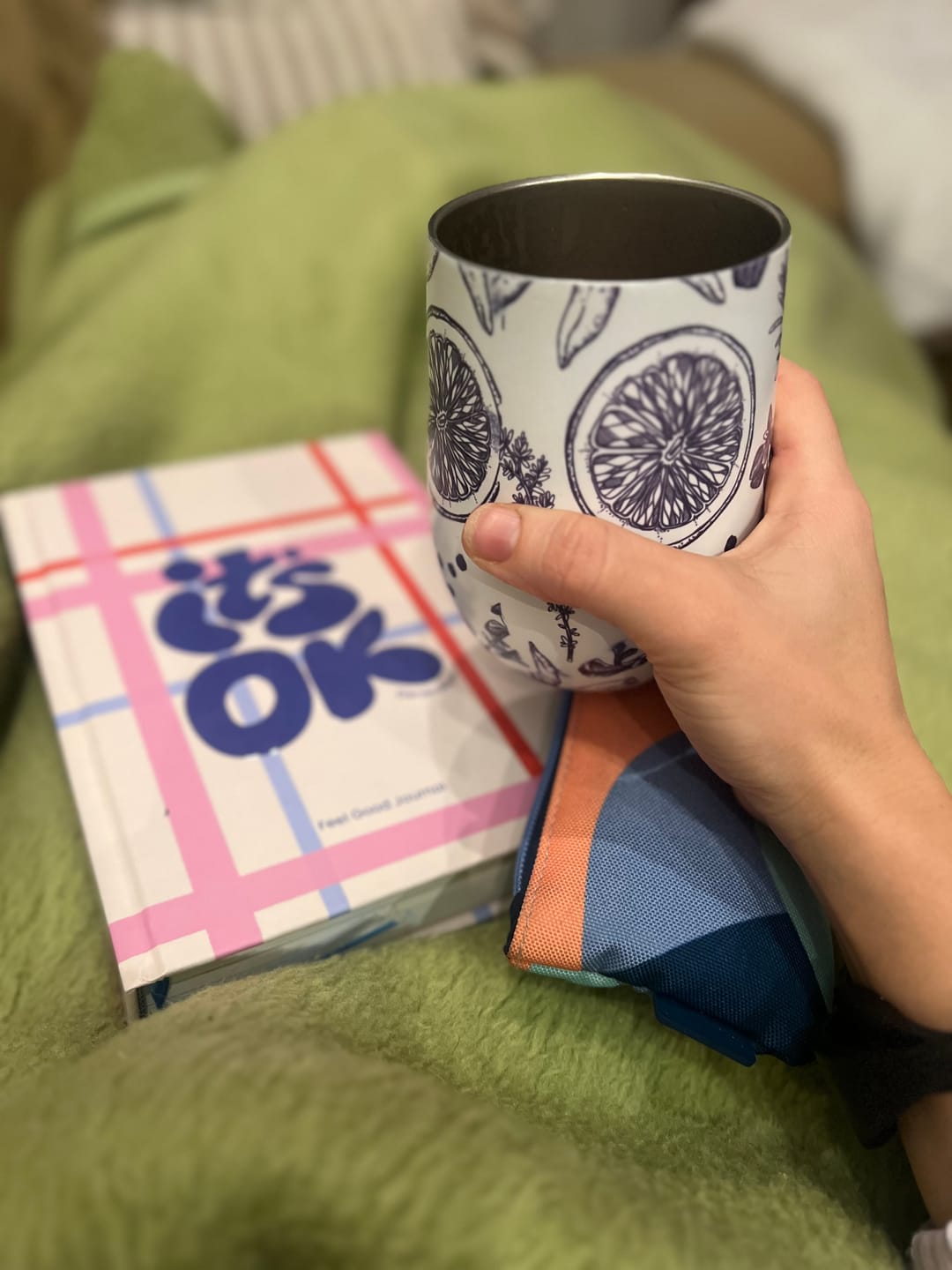 Customer photo review of Feel Good Journal | Portada Picnic