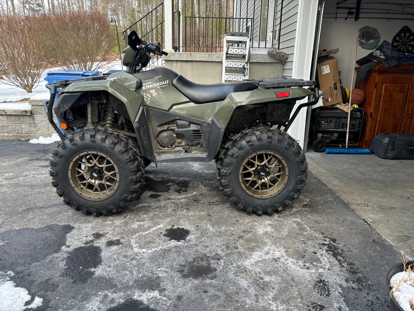 Customer photo review of 2 Inch | Suzuki King Quad 500/750 Lift Kit (2010+)