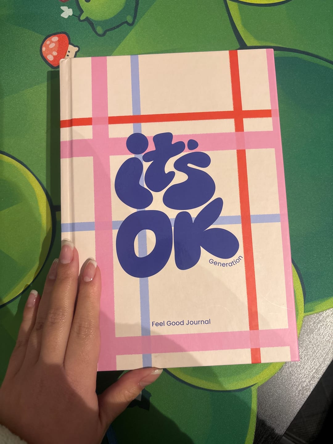 Customer photo review of Feel Good Journal | Portada Picnic