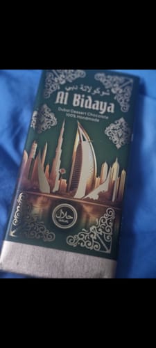Customer photo review of Almaci x Al Bidaya DUBAI Dessert Chocolate (200g)