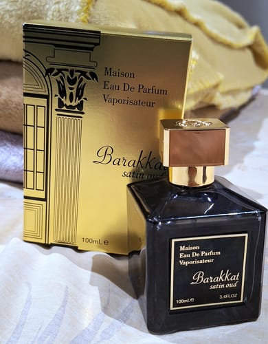 Customer photo review of Barakkat Satin Oud EDP 100ml