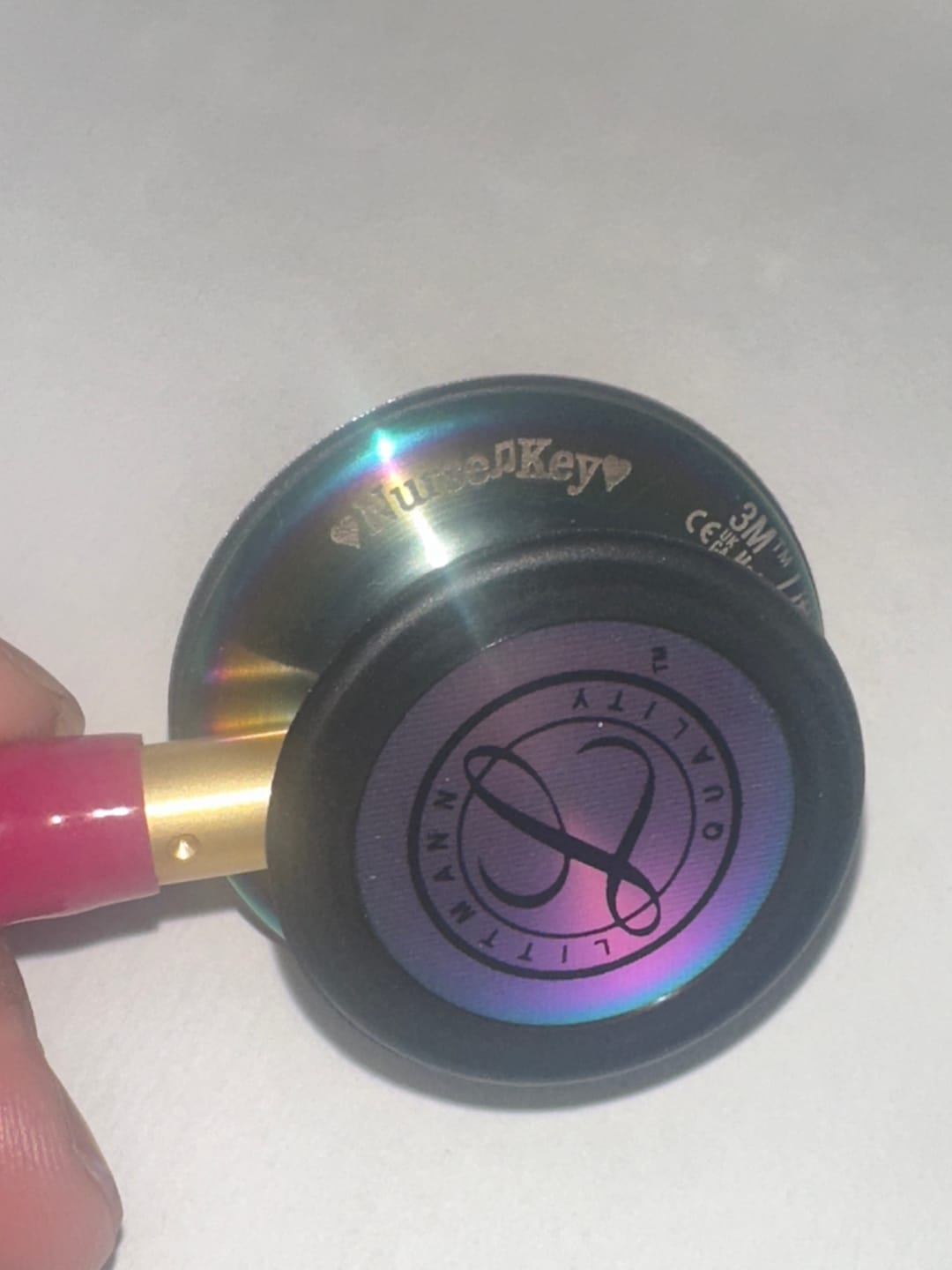 Customer photo review of Engrave The Littmann I Already Have