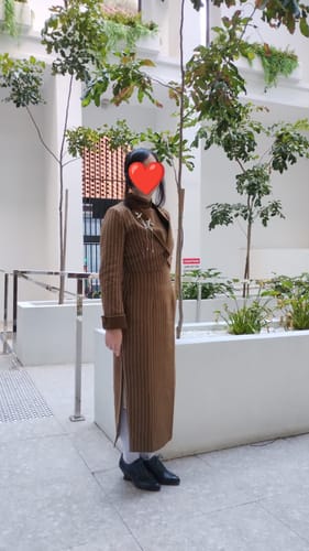 Customer photo review of Wutong Dadao 梧桐大道 Sycamore Avenue 1940s Inspired Wool Qipao & Blazer Set