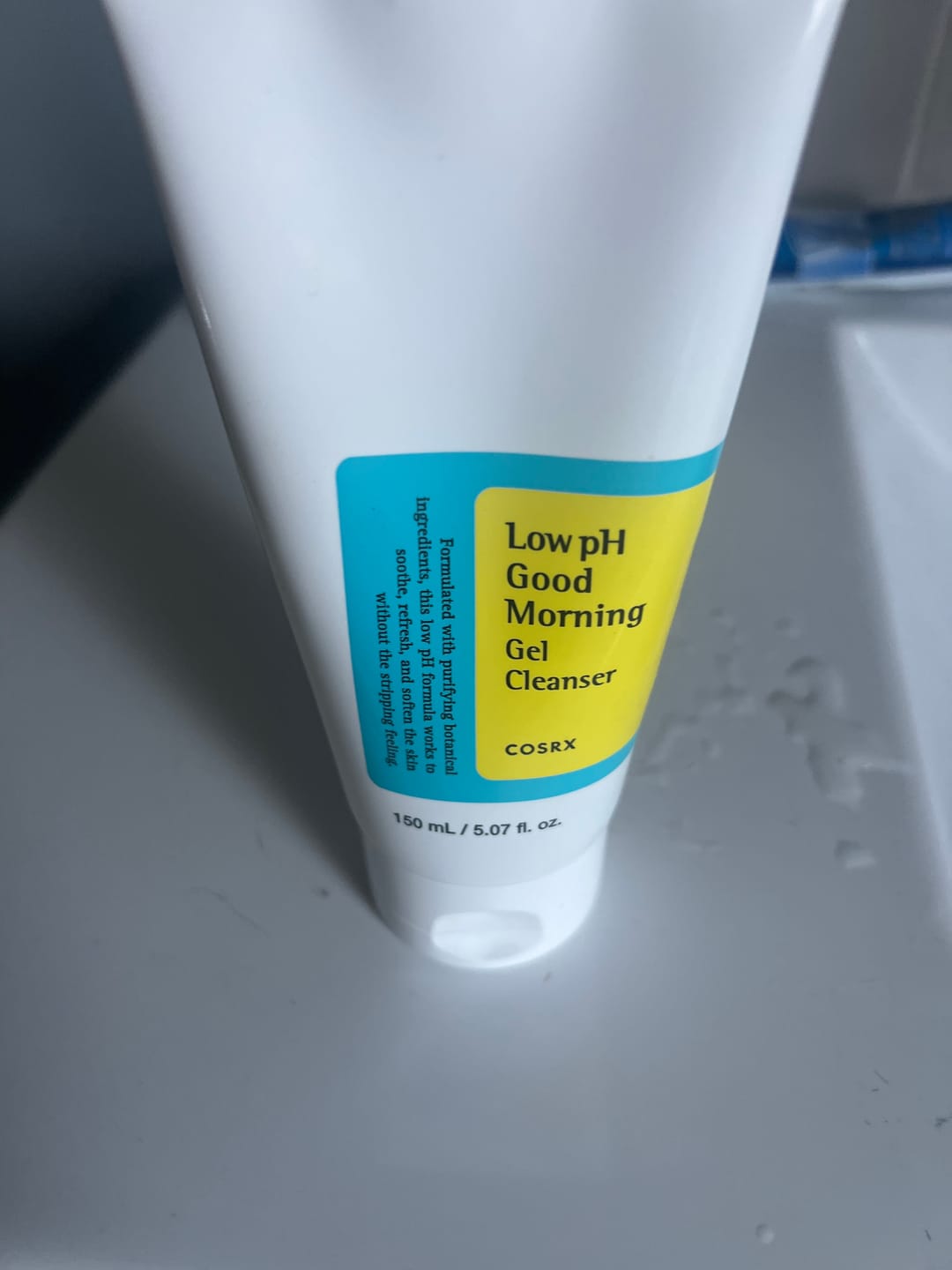 Customer photo review of COSRX - Nettoyant au pH faible Good morning gel - 50/150ml