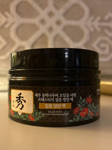 Customer photo review of Barojoša maska matu izkrišanas novēršanai Daeng Gi Meo Ri Dlae Soo Intensive Nourishing Pack