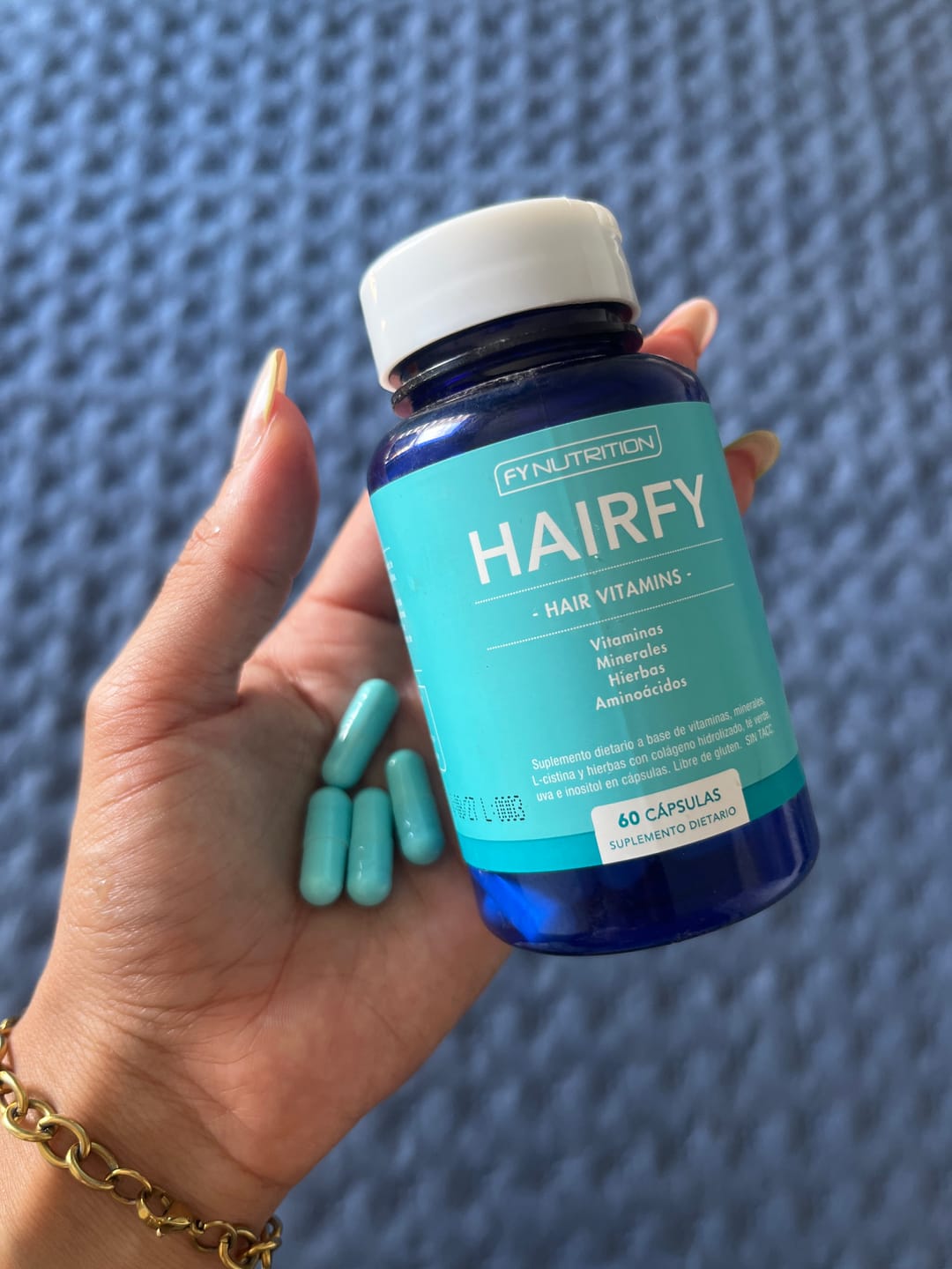 Customer photo review of Vitaminas Hairfy