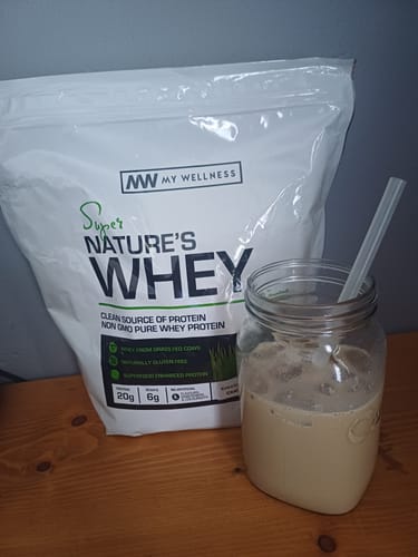 Customer photo review of My Wellness Super Nature's Whey Protein