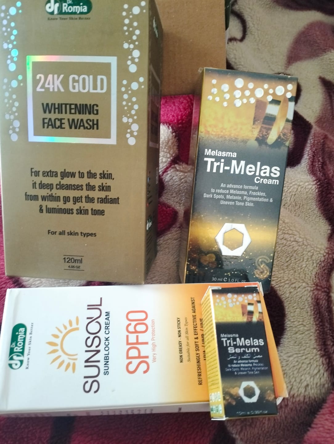 Customer photo review of SPECIAL PIGMENTATION BUNDLE (MELASMA, FRECKLES & DARK SPOTS)