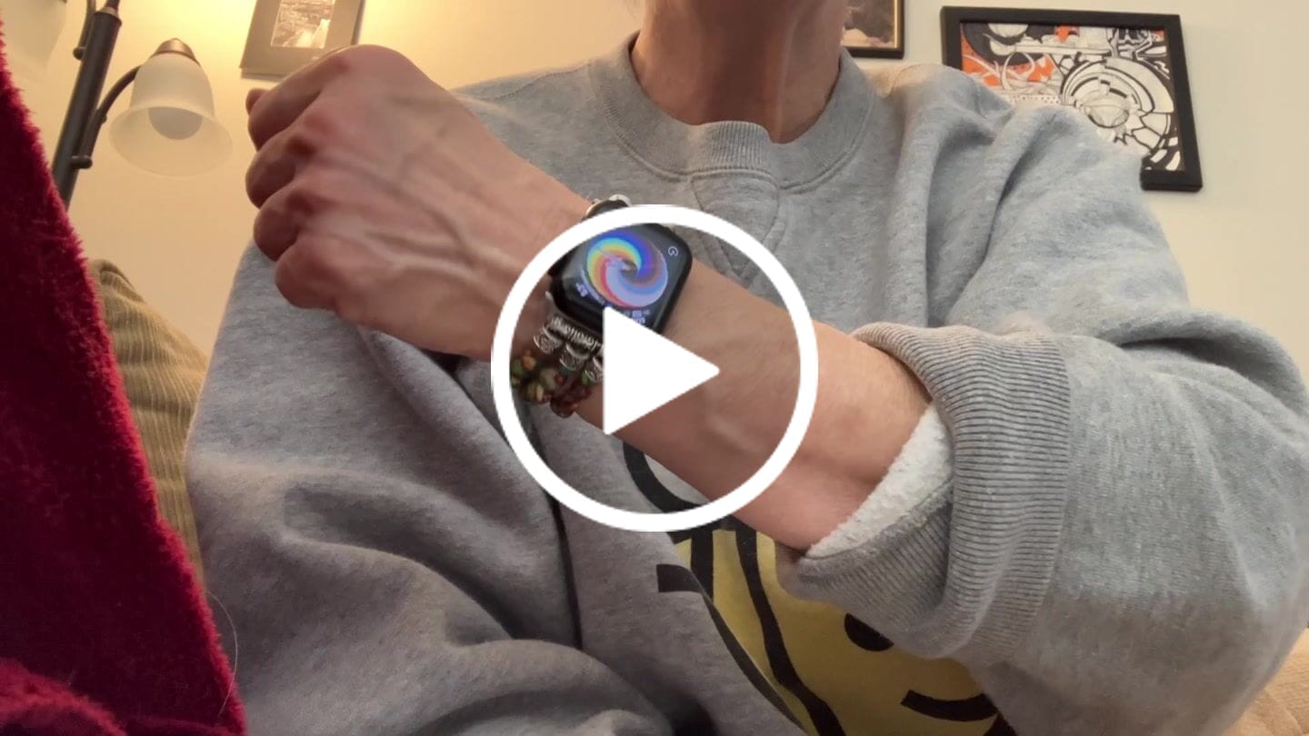 Customer video review of Vineyard Jasper Stretch Apple Watch Strap