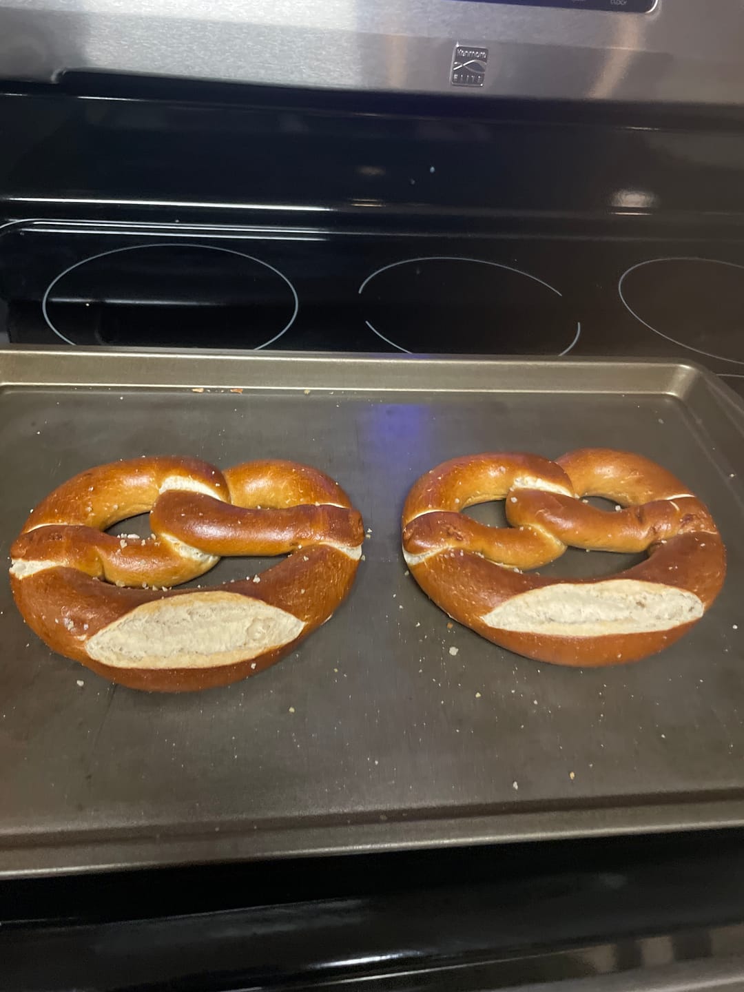 Customer photo review of XL Oktoberfest Pretzels (4 pack)