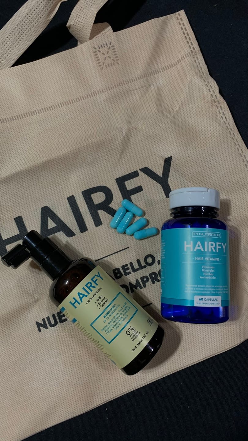 Customer photo review of Vitaminas Hairfy