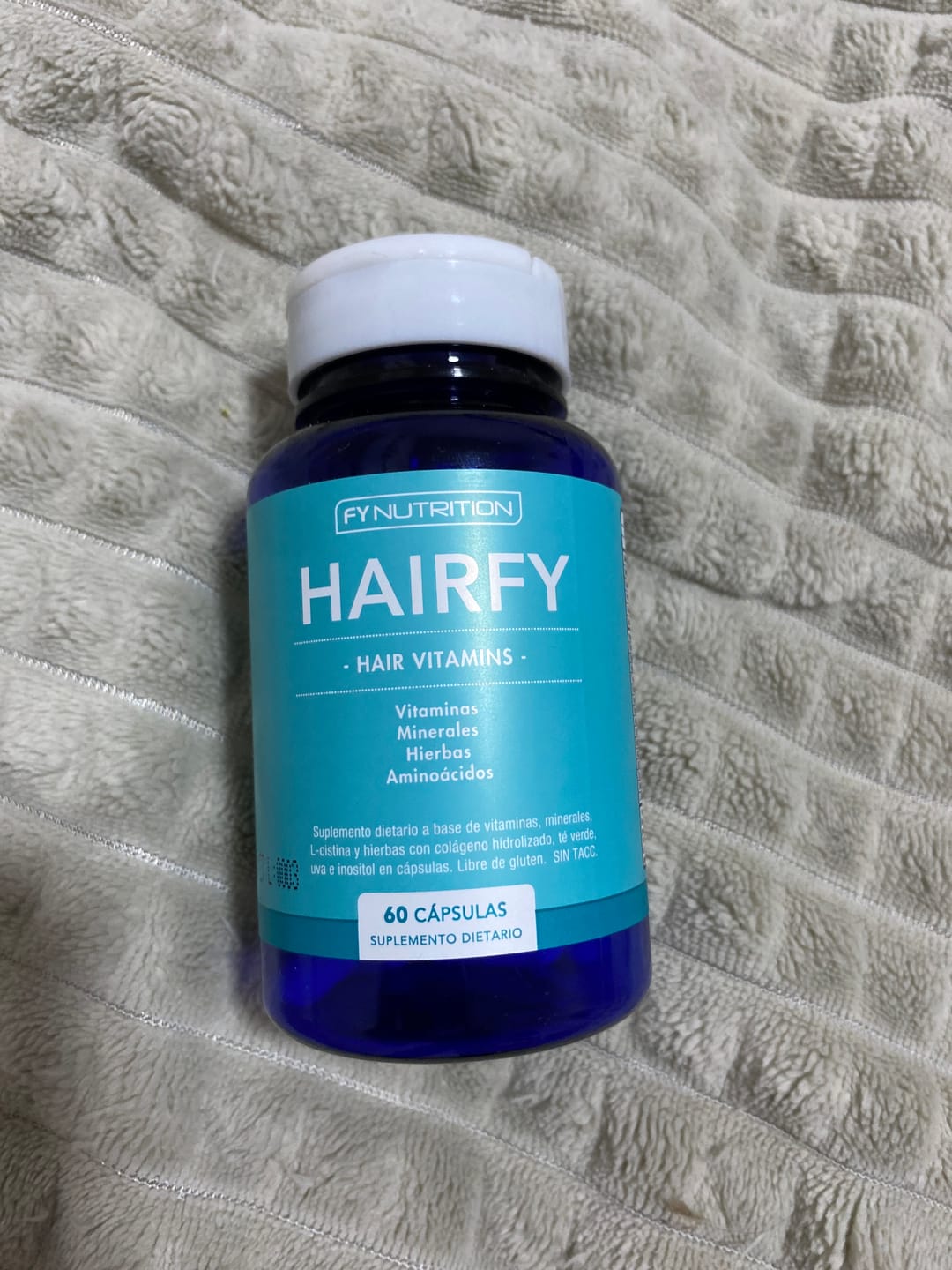 Customer photo review of Vitaminas Hairfy