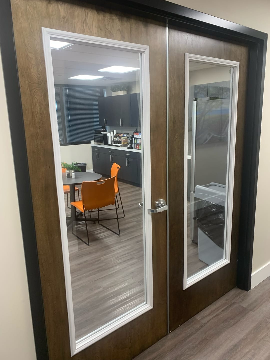 Customer photo review of Clear 1 Lite Glass and Frame Kit (Full Lite)