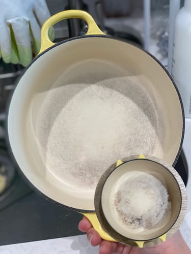 顧客對日本Vermicular琺瑯廚具專用清潔劑的照片評價