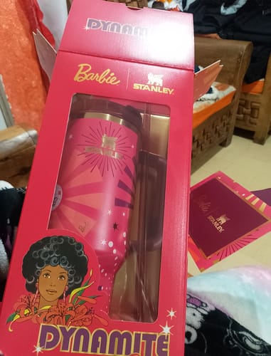 Customer photo review of Stanley Quencher Barbie™ 80'S Dynamite  | 1L