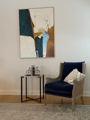 Customer photo review of Modern Abstract Painting #ABAV58