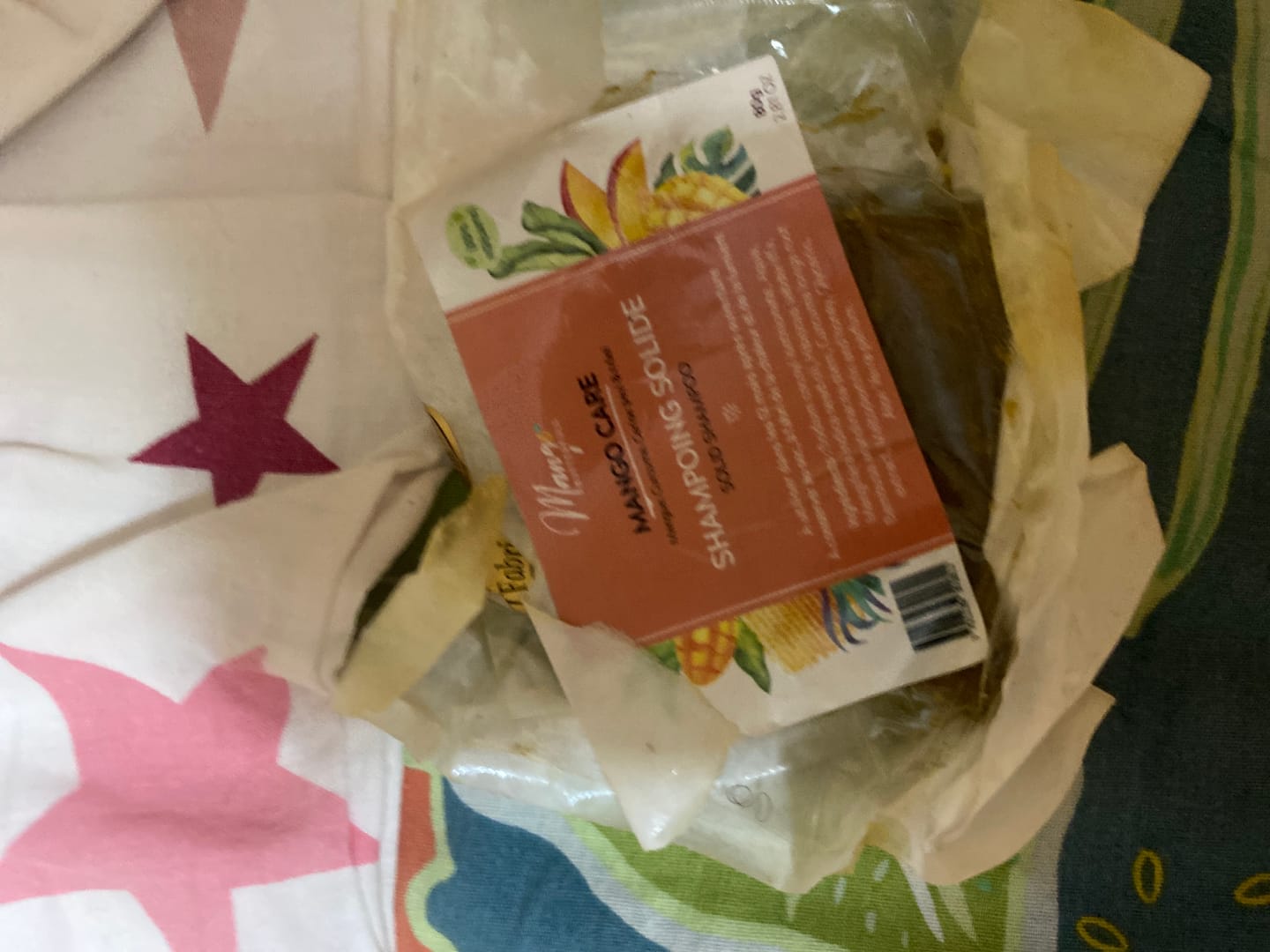 Customer photo review of Shampoing solide Bambou & Hibiscus