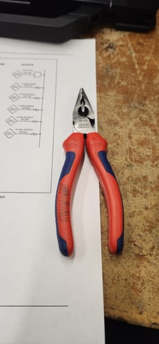 Customer photo review of Knipex 08 22 145 SBA 5 3/4" Needle-Nose Combination Pliers