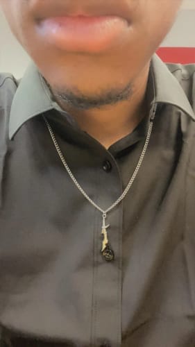 Customer photo review of KNIGHT SLAYER PENDANT