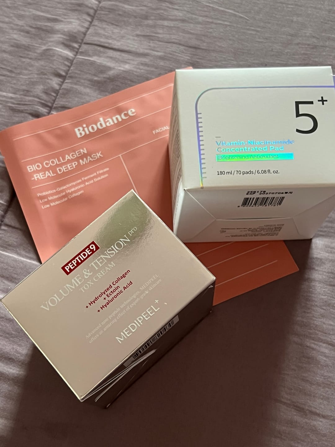Customer photo review of Nakts hidrogela maska ar kolagēnu Biodance Bio-Collagen Real Deep Mask