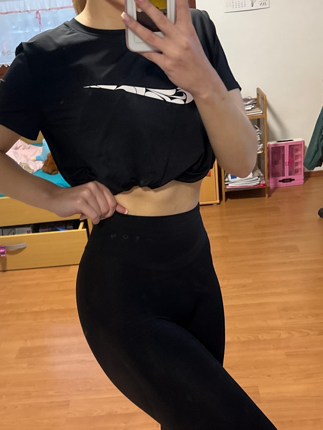 Customer photo review of SECOND SKIN BASE LEGGINGS