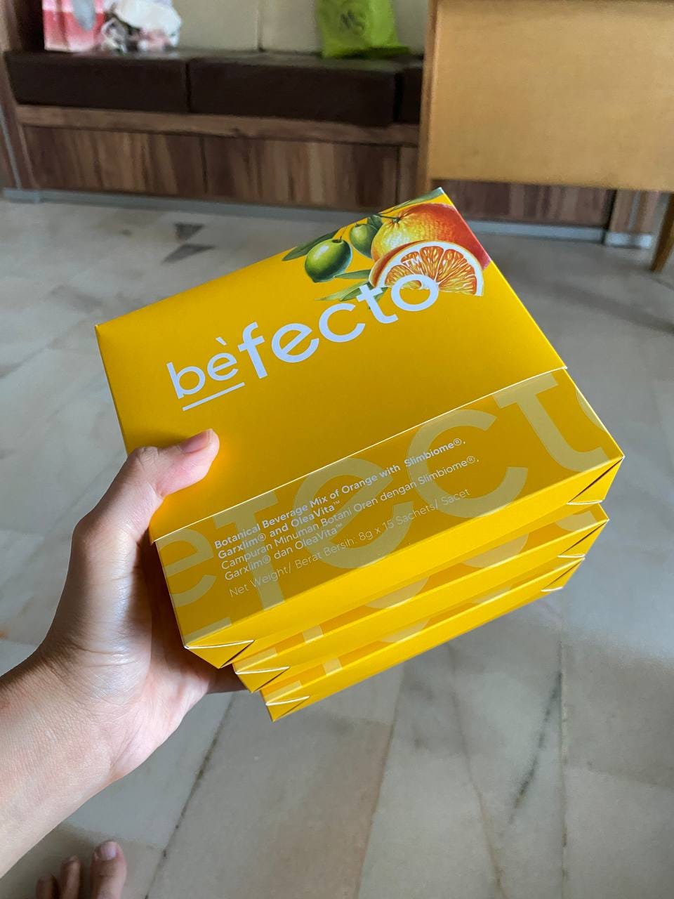 Customer photo review of Befecto Slim-Body Booster