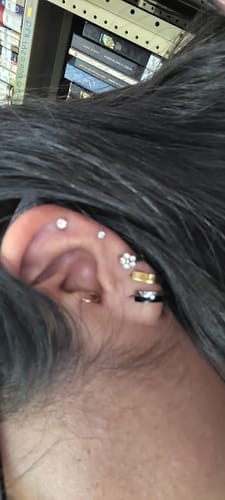 Customer photo review of Piercing Circular Clicker