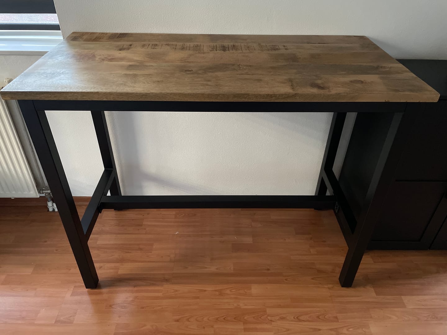 Customer photo review of Bartafel Industrieel Design | Mangohout en Staal | 135x65x105cm
