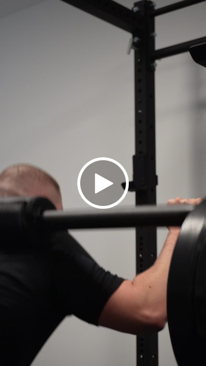Customer video review of Riot Olympic Safety Squat Bar