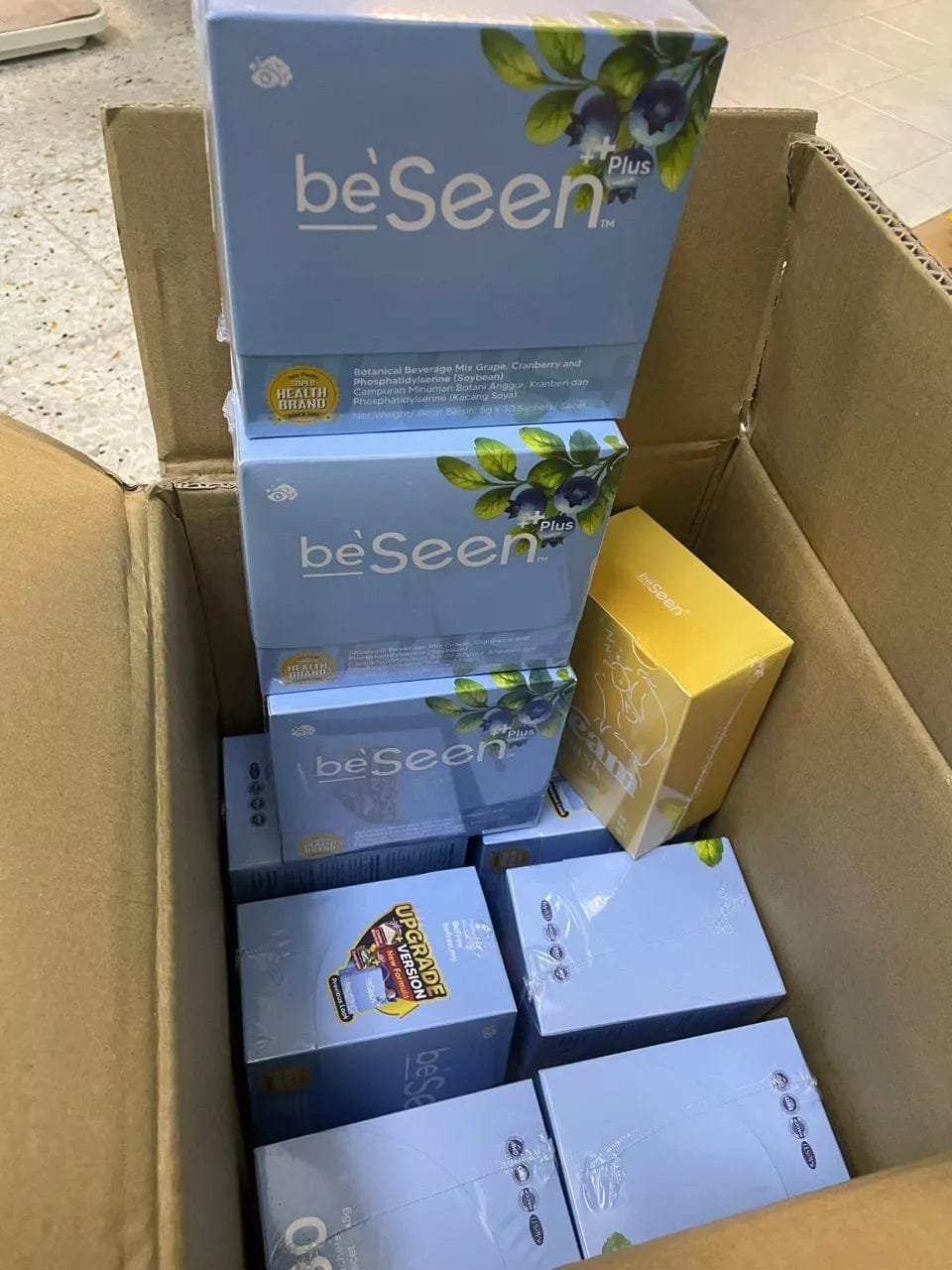 Customer photo review of BeSeen Plus+ Eye-Brain Booster