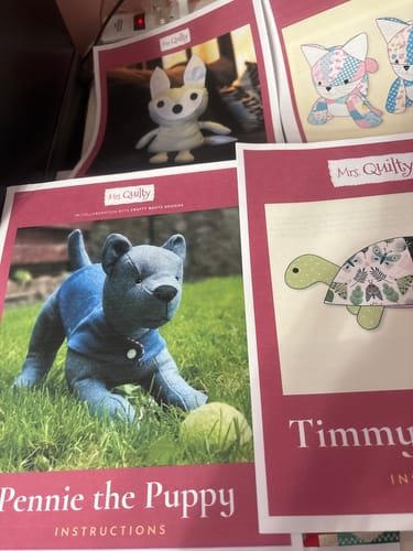 Customer photo review of 7 Exclusive Animal Pattern PDFs (Sent via Email)