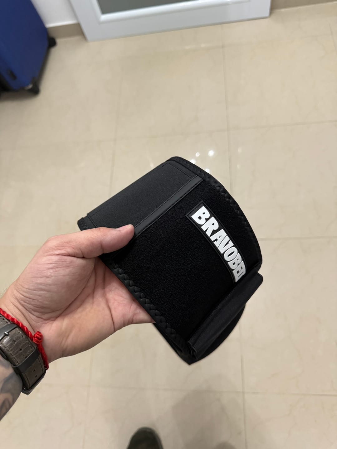 Customer photo review of BravoBelt Belly Band Holster for Concealed Carry - Unisex - Black