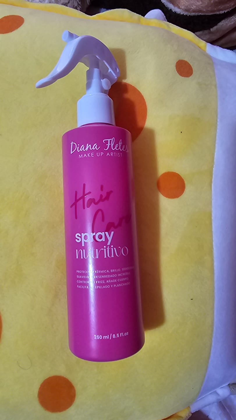Customer photo review of Spray Nutritivo Con Protector De Calor Diana Fletes