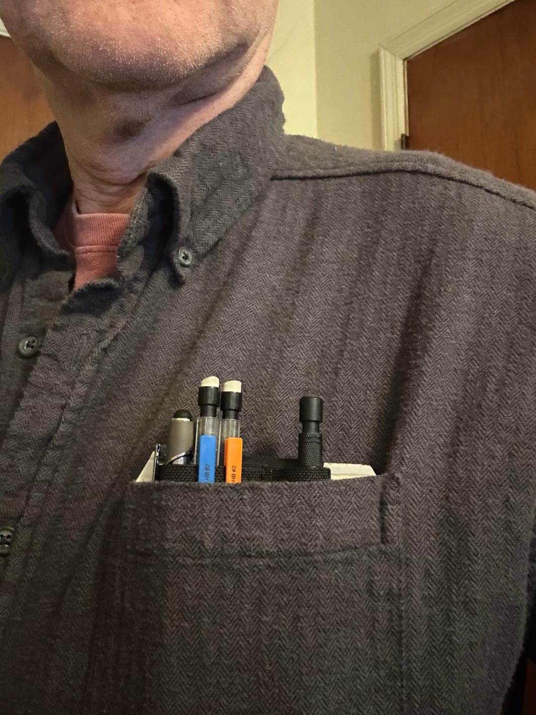 Customer photo review of Double Barrel | Pen, Marker, Tool Loops For Belt or ModSlots