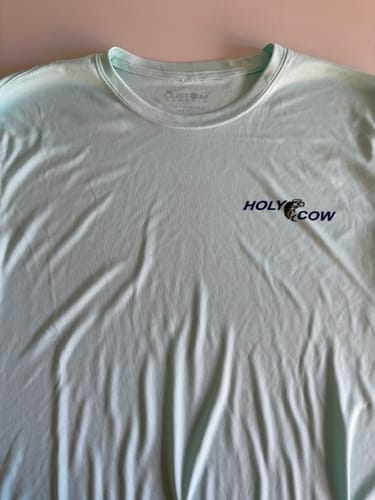 Customer photo review of Dri-Fit Custom Boat Shirts - Long Sleeve