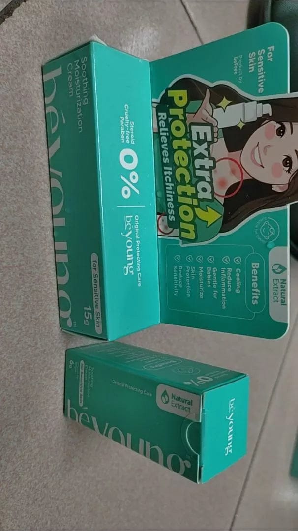 Customer photo review of BeYoung Soothing Moisturization Cream